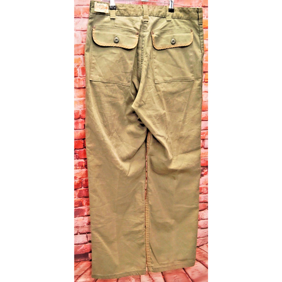 Saf-T-Bak Hunting Pants Mens 34-320 Reinforced Nylon Legs Made in Altoona USA - Picture 6 of 10